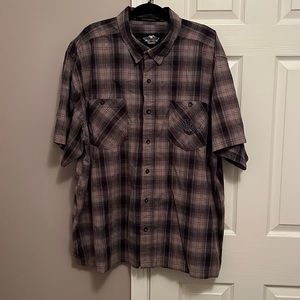 Harley Davidson Short Sleeve Button Down